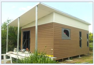 중국 호주 작풍 조립식 집 장비, 외부 벽 클래딩으로 WPC를 가진 현대 조립식 집 협력 업체