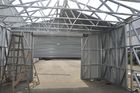 중국 강철판 클래딩으로 흘려지는 내화성이 있는 가벼운 강철 구조 금속 차 공장